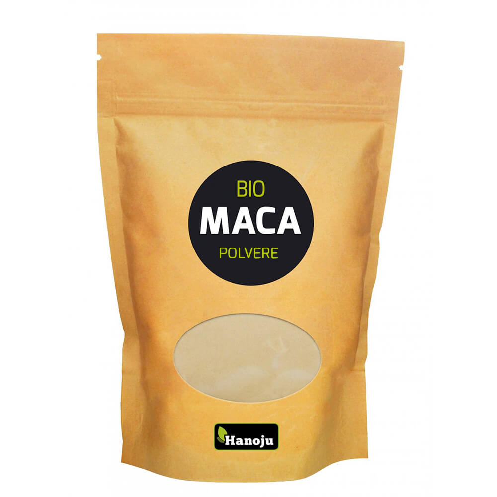 Yellow Maca in organic powder