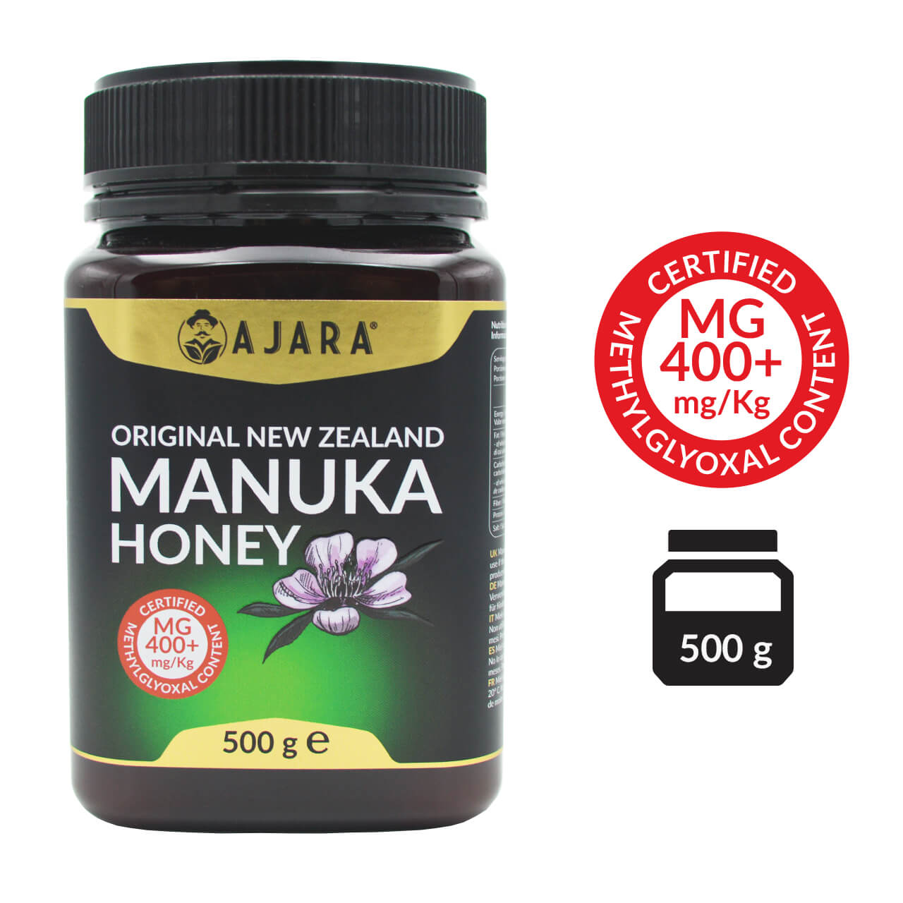 Manuka honey MG 400+ 500g
