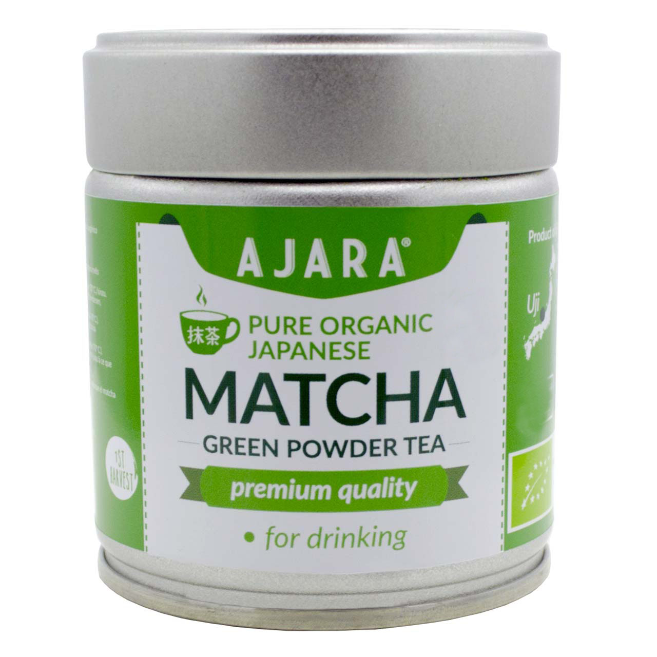 Organic Matcha Green Tea in Japanese powder