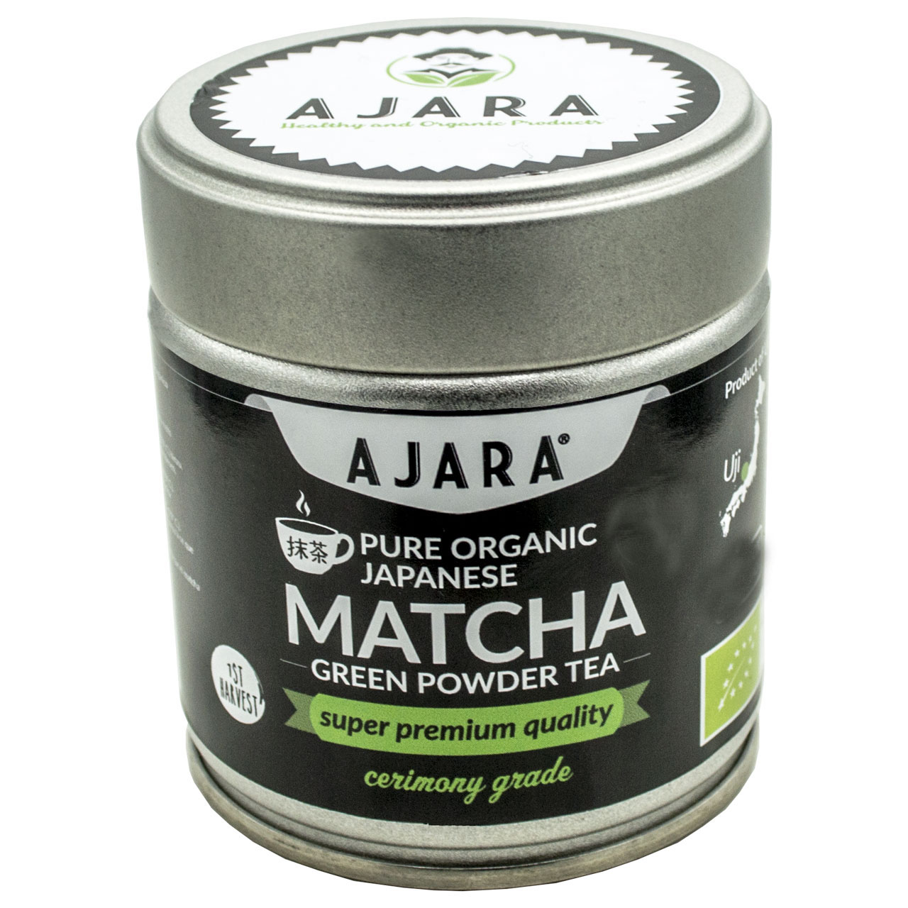 Powdered ceremonial Matcha tea