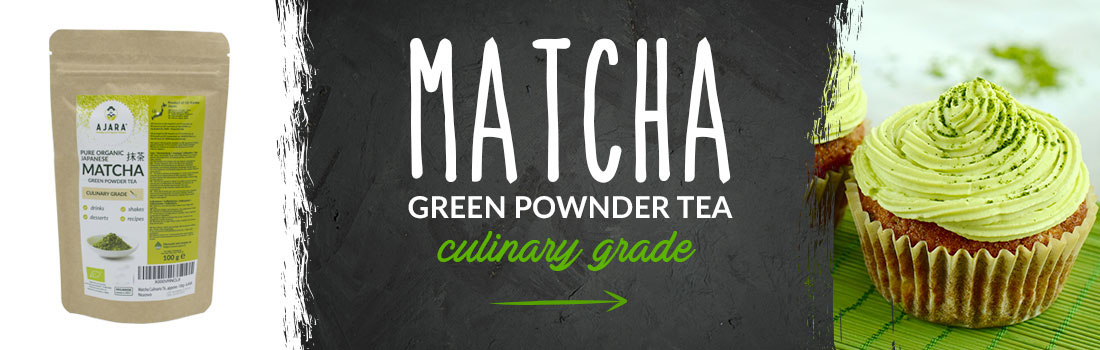 Organic Japanese Culinary Matcha Tea powder Certified Bio and VeganOk